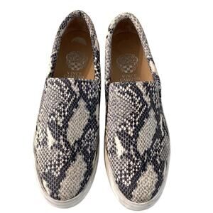 Vince Camuto Snakeskin Leather Korli2 Sneaker Size 9.5
